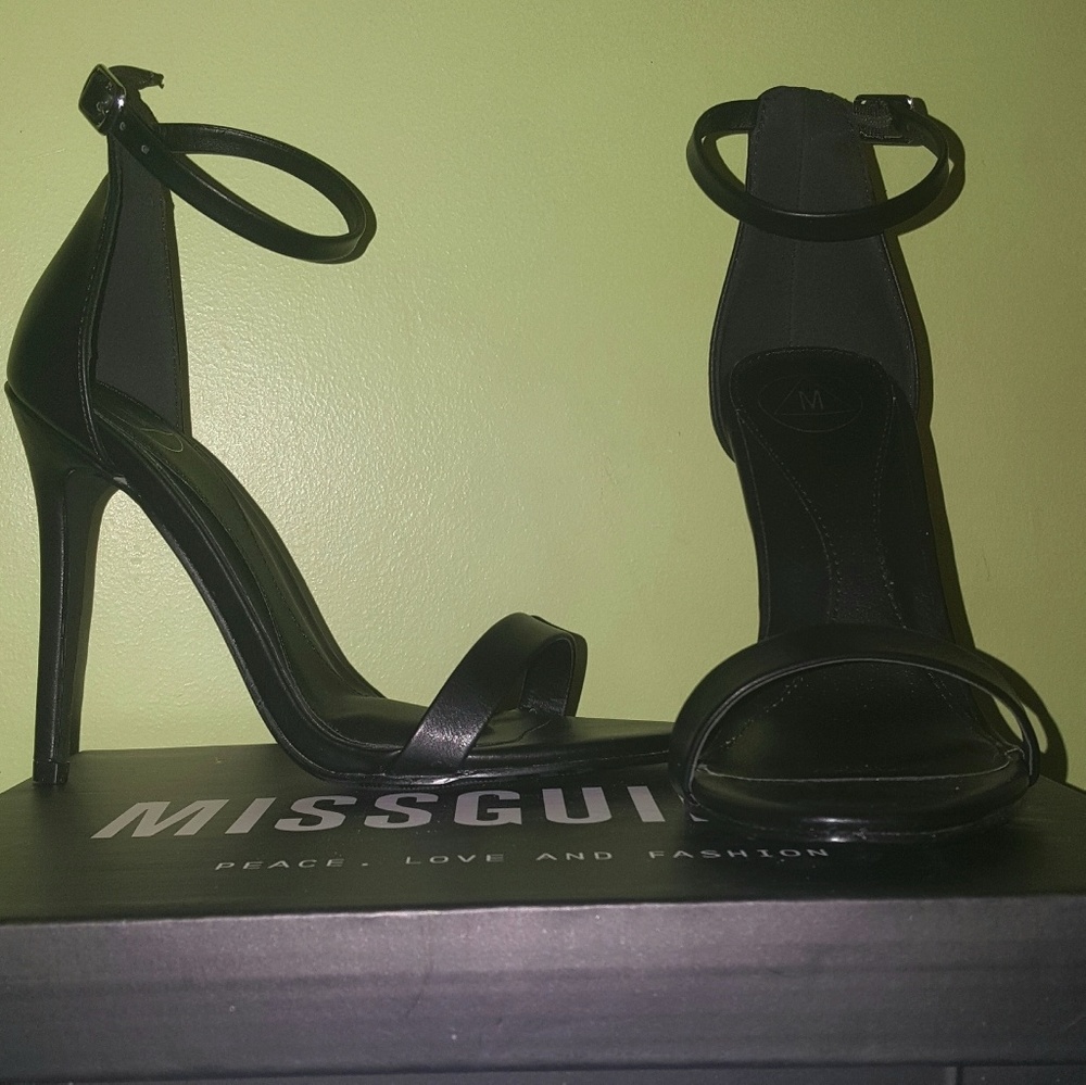 Black heels